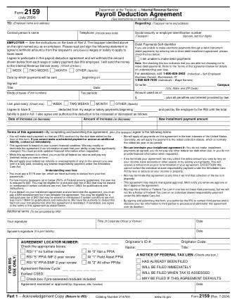 IRS Form 2159