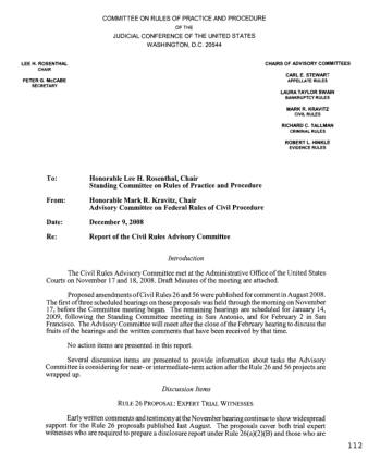 US Courts Form CV12 2008