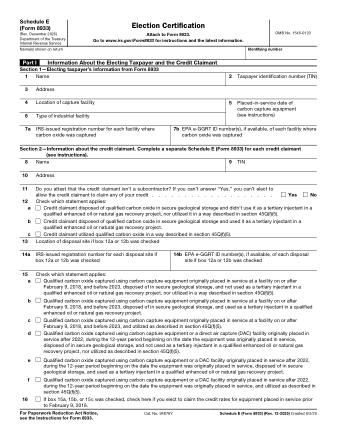 IRS Form 8933SE