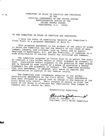 US Courts Form CV09 1986