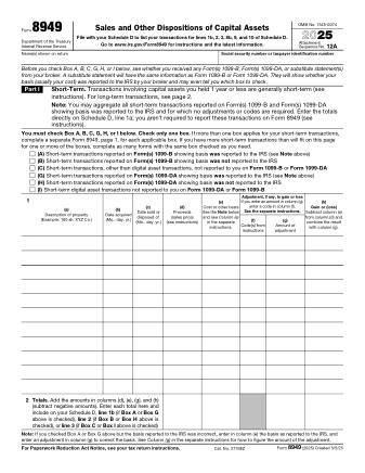 IRS Form 8949