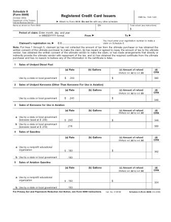 IRS Form 8849S8