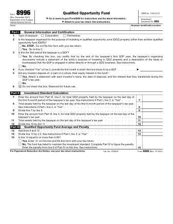 IRS Form 8996