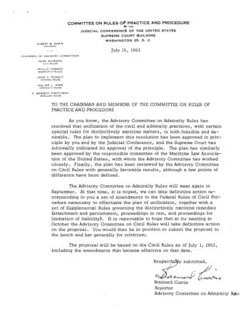 US Courts Form CV07 1963