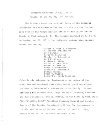 US Courts Form CV05 1977 MIN