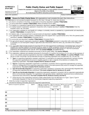 IRS Form 990SA