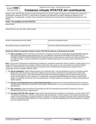 IRS Form 14446IT