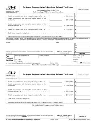 IRS Form CT2