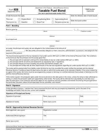 IRS Form 928