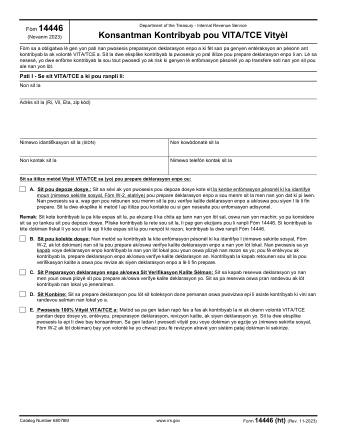 IRS Form 14446HT