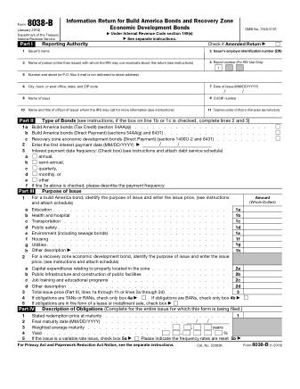 IRS Form 8038B
