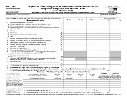 IRS Form 1040NEC