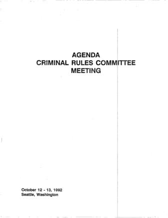 US Courts Form CR1992 10