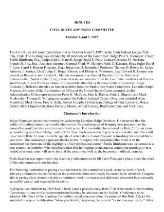 US Courts Form CV10 97