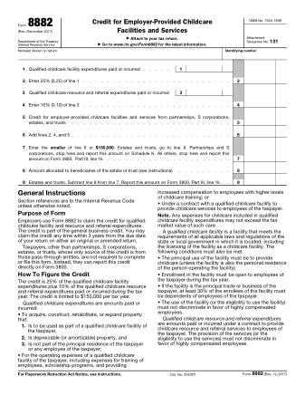 IRS Form 8882