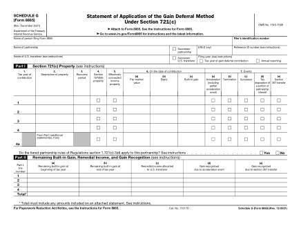 IRS Form 8865SG