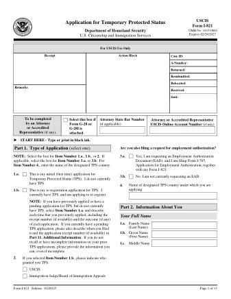 USCIS Form I-821