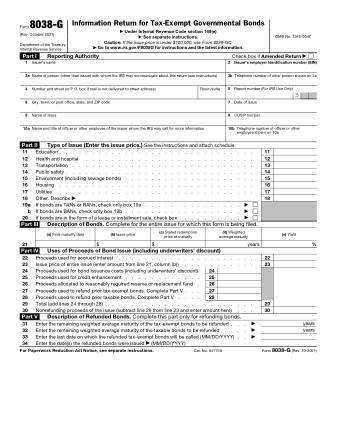 IRS Form 8038G