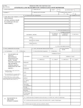 US Courts Form AO040A