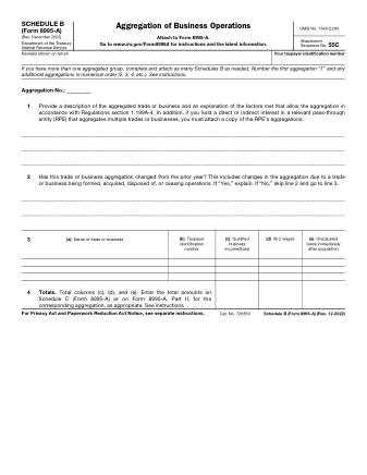 IRS Form 8995AB