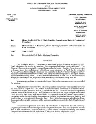 US Courts Form CV05 2007