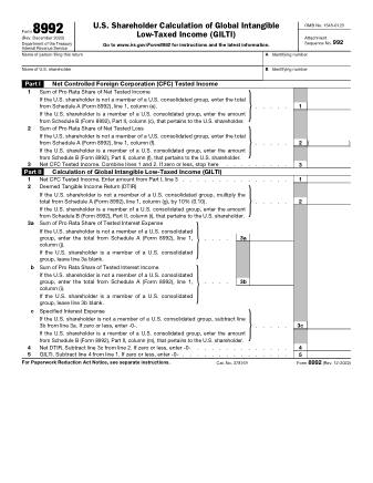 IRS Form 8992