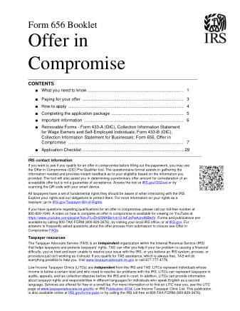 IRS Form 656B