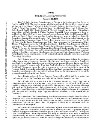 US Courts Form CV04 2009 MIN