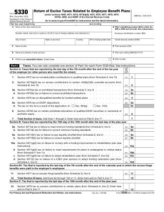 IRS Form 5330