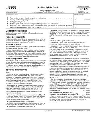 IRS Form 8906