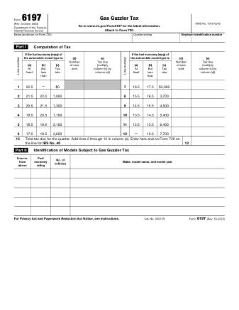 IRS Form 6197