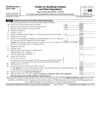 IRS Form 1040S8
