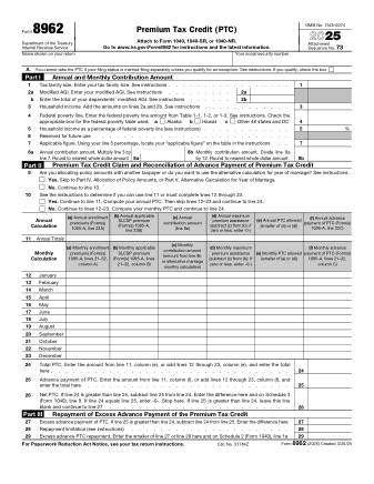 IRS Form 8962
