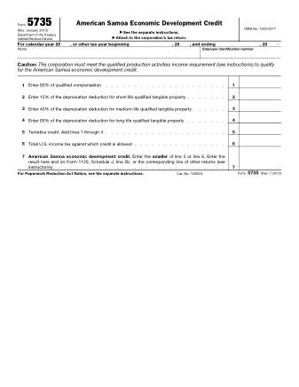 IRS Form 5735