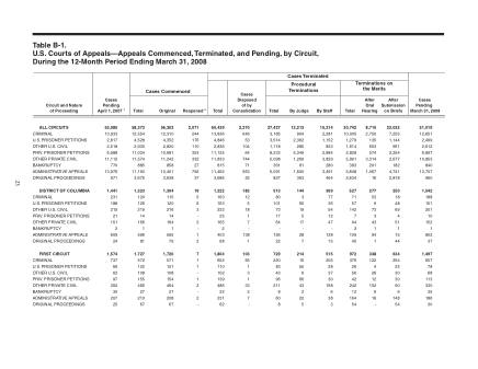 US Courts Form B01MAR08