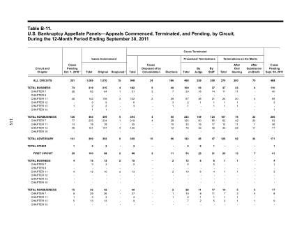 US Courts Form B11SEP11