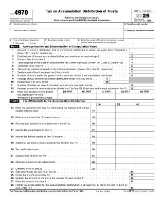 IRS Form 4970