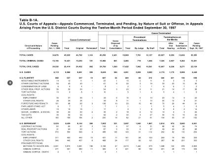 US Courts Form B1ASEP97