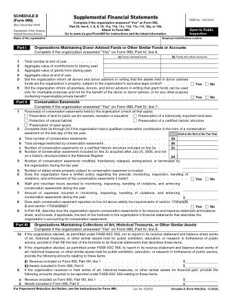 IRS Form 990SD