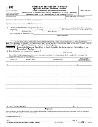 IRS Form 972
