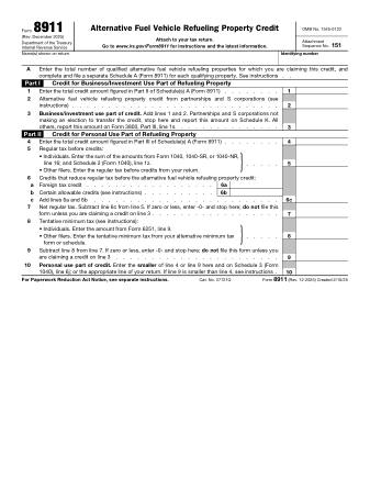 IRS Form 8911