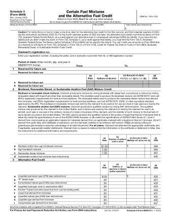 IRS Form 8849S3