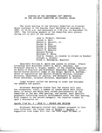 US Courts Form CR09 1967 MIN