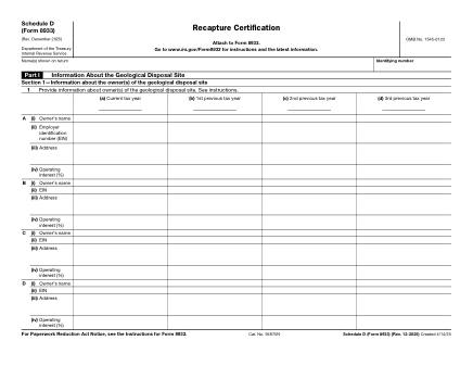 IRS Form 8933SD