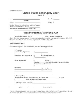 US Courts Form FORM 230A 0807