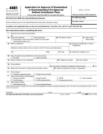 IRS Form 4461