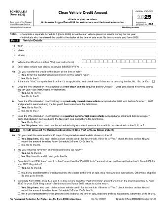 IRS Form 8936SA