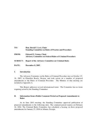 US Courts Form CR12 2003