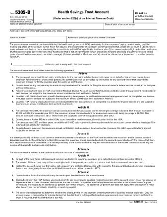 IRS Form 5305B