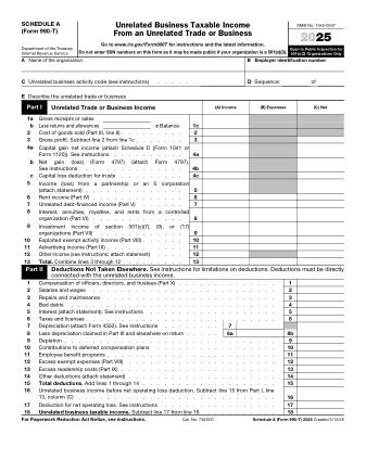 IRS Form 990TSA